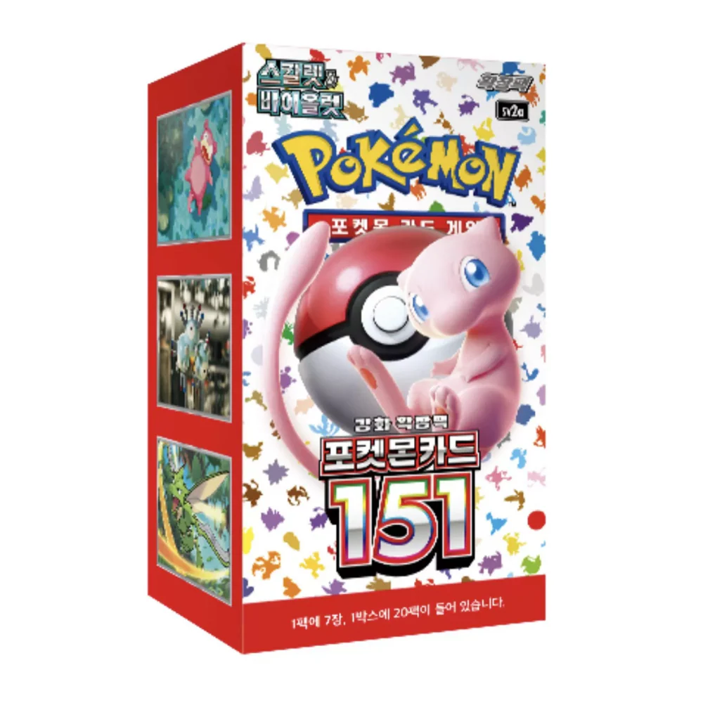 Displaybox Pokémon-Karte 151 (Koreanische Version)