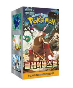 Pokémon Clay Burst Displaybox (Koreanische Version)