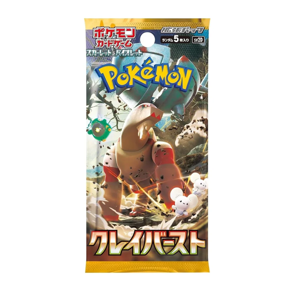 Pokémon Scarlet & Purple Clay Burst Booster Pack