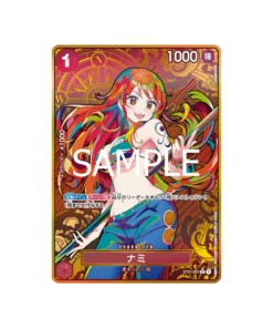 Carte One Piece ONE PIECE CARD THE BEST ST01-007 (Parallèle 7) : Nami