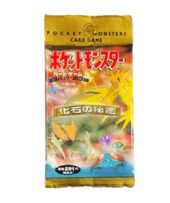 Japanisches Fossil-Pokémon-Boosterpack von 1997